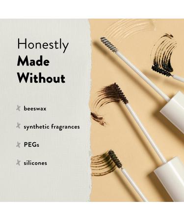 Honest Beauty Brow Gel Clear with Castor Oil - Vegan, Silicone Free, 0.05 Fl Oz - Buy Online on GoSupps.com
