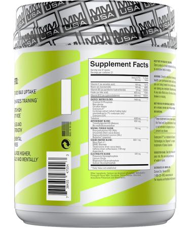 Cycling Energy Supplement for Men - Endurance Stamina & Strength (Pineapple 21.16 oz) | Boost Your Cycling Experience - Buy Online on GoSupps.com