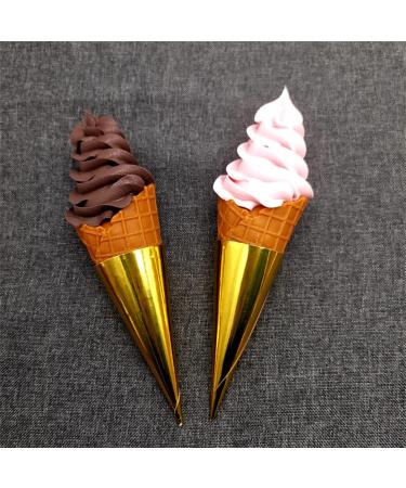 SLXLYH Artificial Ice Cream Model for Store Decoration Display (Green and White) - Buy Online on GoSupps.com