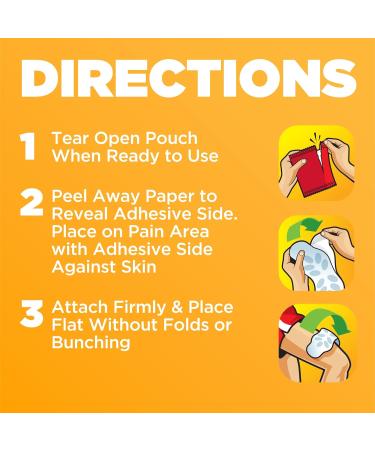ThermaCare Portable Heating Pad - Muscle Pain Relief Patches | Multi-Purpose Heat Wraps for Neck Knee & Back - 8 Count - Buy Online on GoSupps.com