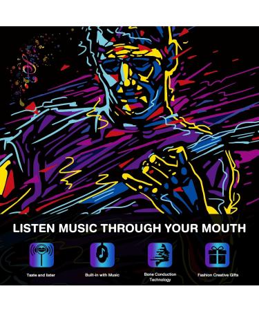 AMOS Tasty sounds Audio Lollipop Sugar Free - Blueberry - Pack of 1 - Buy Online on GoSupps.com