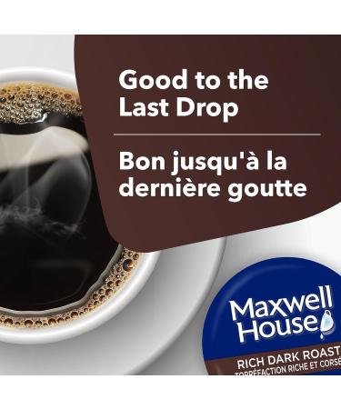 Tassimo Maxwell House Rich Dark Roast Coffee Single Serve T-Discs - pack of 5 x 14 ct Box - Buy Online on GoSupps.com