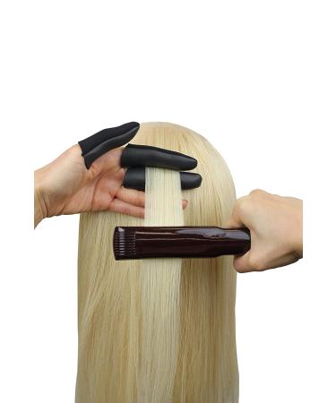 JATAI Heat Shield - Professional Finger Protection Guards for Styling Tools - 3pc Set (S/M) Black - Buy Online on GoSupps.com