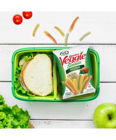 Sensible Portions Garden Veggie Straws - Sea Salt Snack Size (8 Pack, 1 Oz) - Buy Online on GoSupps.com