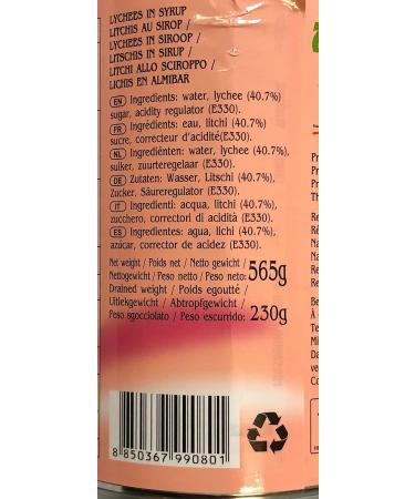 Mae Ploy Lychee in Syrup 565g - Buy Online on GoSupps.com