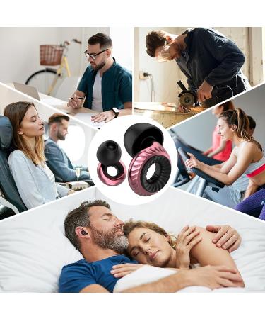 Buy Reusable Noise Cancelling Ear Plugs for Sleeping Concerts & Raves | Best Earplugs to Block Snoring & Enhance Focus - 20dB Protection - Buy Online on GoSupps.com