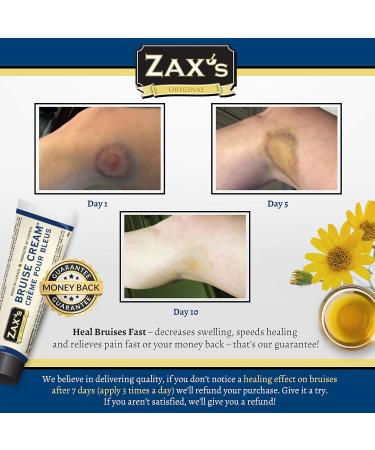 Zax's Original Bruise Cream - Arnica & Witch Hazel Blend for Rapid Bruise Relief - 2 Pack 28g - Buy Online on GoSupps.com