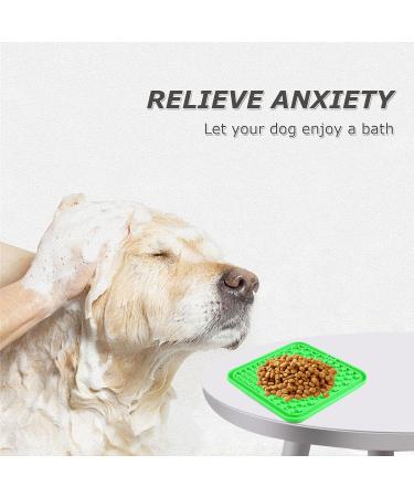 Shop Jieyuchu Leckmatt: Premium Dog & Cat Lick Mat Slow Feeder Easy Clean with Suction Cup - Ideal for Swimming & Feeding (Green) - Buy Online on GoSupps.com