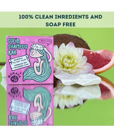 Morava Ylang Ylang & Cocoa Shampoo Bar | Nourishing Vegan Sulfate-Free | ideal for Normal to Dry/Damaged Hair - Buy Online on GoSupps.com