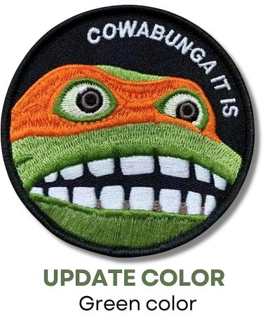 Cowabunga Patch - Tactical Embroidered Morale Patch for Army Gear and Backpacks - Buy Online on GoSupps.com