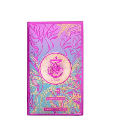 Paris Corner | Khair Confection EDP 3.4 Fl Oz | Sweet Candy Scent Perfume for Men & Women | Indulge in Luscious Pear Whipped Cream Jasmine & Vanilla Notes - Buy Online on GoSupps.com