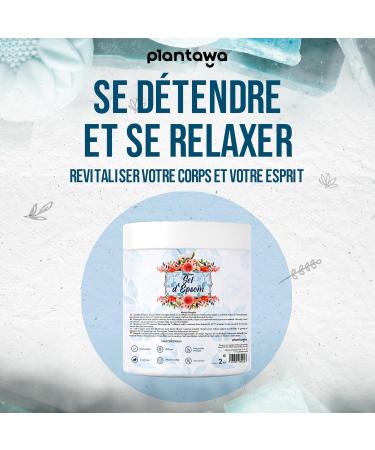 PLANTAWA - Epsom Salt 2kg | Magnesium Sulphate Relaxing Aromatherapy Bubble Bath No Toxins or Additives Wellness and Repa - Buy Online on GoSupps.com