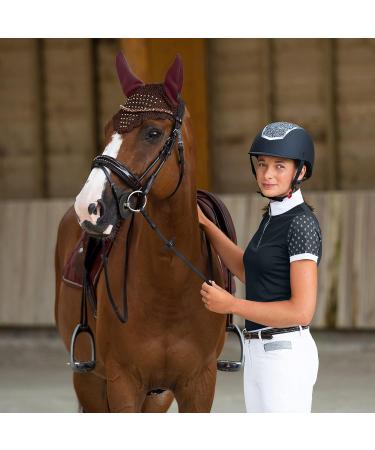 HORZE Horse Bridle Clermont Anatomical for Warmblood & Thoroughbred - Dark Brown C (C) - Premium Quality eCommerce Shipping Worldwide - Buy Online on GoSupps.com