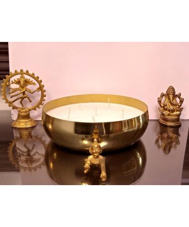 GURU JEE 6 Wick Scented Candle | Smokeless Premium Soy Wax | Aromatherapy Home Decor | Luxury Gift | 60 Hour Burn Time - Buy Online on GoSupps.com
