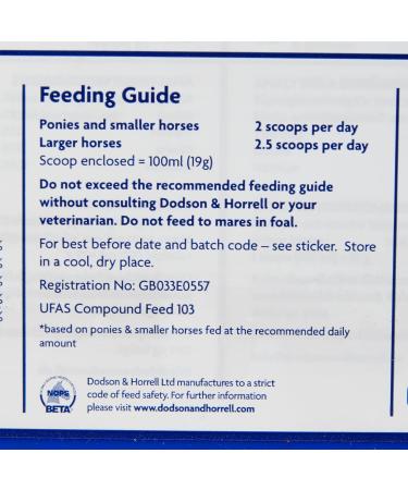 Dodson & Horrell Lami Free for Horses 1.5 kg - Buy Online on GoSupps.com