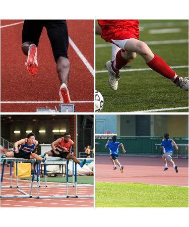 Savita 6mm Track Spike & Key | Durable Replacement for Cross-Country & Running Shoes | Pyramid Spikes for Sports & Jogging (Silver/Red) - 50 Pack - Buy Online on GoSupps.com