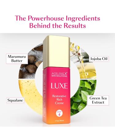 Restorative Anti Aging Face Cream - Deep Hydrating Face Moisturizer for Women and Men - with Murumuru Butter Squalane Green Tea - Hyaluronic Acid Cream - Firming Anti Wrinkle for Dry Skin 50 mL - Buy Online on GoSupps.com