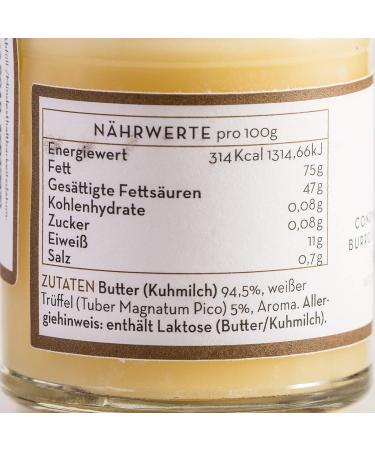 Feinkost Luigi Truffle Butter with 5% Real White Truffle (75g) - Authentic Italian Gourmet Delicacy - Buy Online & Ship Internationally - Buy Online on GoSupps.com