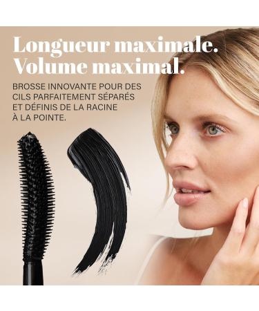  Egypt-Wonder EGYPT-WONDER Mascara 10ml Water Resistant Mascara - Deep Black for Volume Length and Definition Eyelash Styling with Flexible Brush and Intense Rendering - Buy Online on GoSupps.com