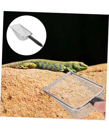 Sosoport 3 Pcs Climbing Pet Sand Excrement Shovel Tortoise Terrarium Tank Kit Stainless Steel Supplies Gecko 27X10X5CMx3pcs Blackx3pcs - Buy Online on GoSupps.com