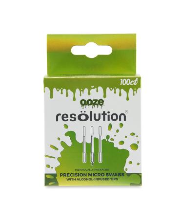 Shop Ooze Resolution Alcohol Cotton Swabs - Precise Micro Swabs Filled with Rubbing Alcohol for Ultimate Cleanliness | International Shipping Available - Buy Online on GoSupps.com