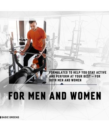 BASIC GREENS L-Arginine (180 Tablets) Nitric Oxide Booster for High Energy & Muscle Stamina | Men and Women L-Arginine Supplement - Boost Muscle Size & Recovery | 180 Count (Pack of 2) - Buy Online on GoSupps.com