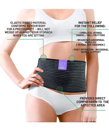 Everyday Medical Umbilical & Inguinal Hernia Bandage | Comfortable Invisible Support | Standard Size (63-97 cm) for Everyday Use - Buy Online on GoSupps.com