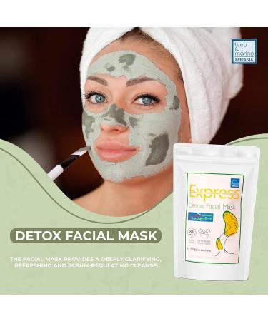 Organic French Green Clay Powder 100% Pure & Natural for Skincare Face Mask Anti Acne Deep Cleansing & Purifying Face Mask Blackhead Remover Oil Control 250 g - Buy Online on GoSupps.com