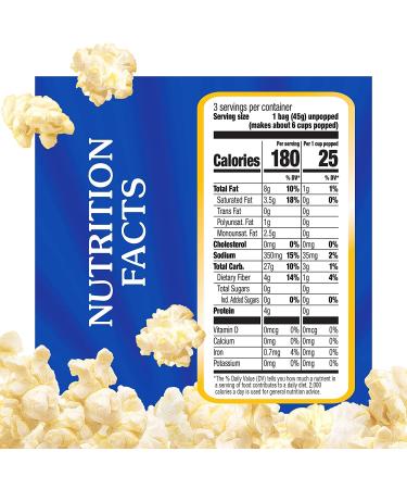 ACT II Butter Microwave Popcorn 1.6oz Mini Bags - Pack of 36 - Buy Online on GoSupps.com