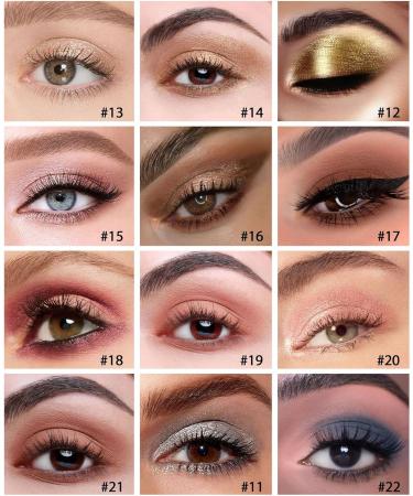 PICKX Cream Eyeshadow Stick Waterproof and color lasting eye shadow color-rich eyeshadow matte & pearlescent eyeshadow Fine-nib eyeshadow for detailed lines delicate and compact suitable for gift (19) - Buy Online on GoSupps.com