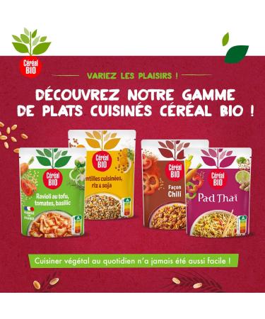 Organic Cereal - Mezzelune Sun vegetables and Ricotta - Organic stuffed vegetarian pasta - Rich in protein - 1 sachet of 280g - Buy Online on GoSupps.com