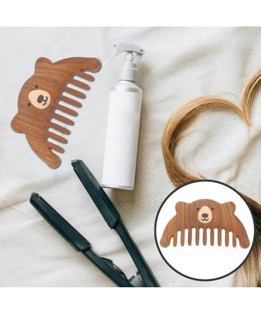 Beavorty Natural Green Sandalwood Wide Tooth Scalp Comb - Head Massage Tool for Women | Premium Wood Hair Comb for Scalp Massage - Buy Online on GoSupps.com
