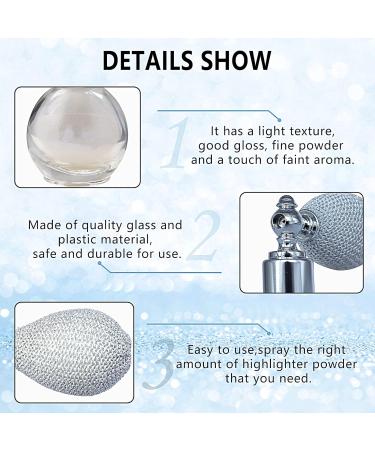 Ganbaro Glitter Powder Spray Highlighter | Loose Body Glitter & Sparkle Makeup for Hair, Face & Body - Buy Online on GoSupps.com