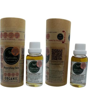 Native Natural Nativilis Organic Copaiba Facial Serum 30ml with Lavender Sage Musk Argan Oil and Vitamin E Moisturizing and AntiWrinkle - Buy Online on GoSupps.com