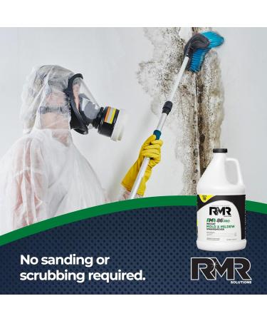 RMR-86 Pro Mold Stain & Mildew Remover - Contractor Grade, 1 Gallon - Professional Formula for Odor Removal - Buy Online on GoSupps.com