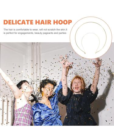 Lurrose Gold Goddess Headpiece | Bridal Wedding Headband for Halloween Cosplay | Tiara Crown Headwear | Style 1 - Buy Online on GoSupps.com