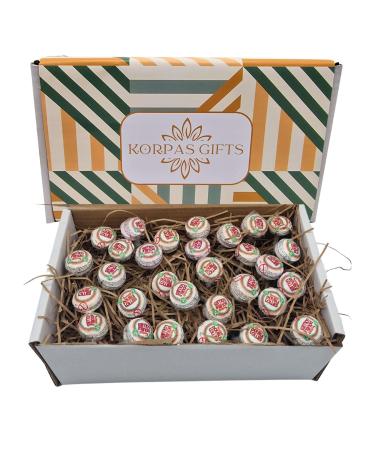 Retro Sweets Gift Bundle with 30x Swizzels Double Lollies Presented in Korpas Gifts Box | Vegan Friendly Sweets
