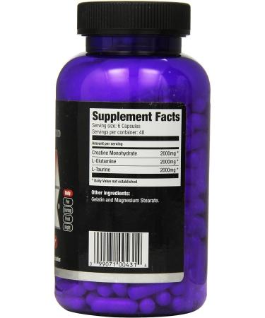 Ultimate Nutrition Biovolumizing Crea/Max, Capsules - 2000mg (288 Caps) 288 Count (Pack of 1) - Buy Online on GoSupps.com