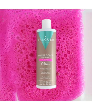 Valquer Laboratorios Valquer PowerColor Vegan SulfateFree Shampoo Color Enhancer For Colored Hair 400 ml Color Protection - Buy Online on GoSupps.com