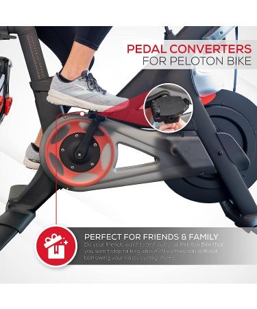 Peloton Bike Pedal Converters - Transform your Ride with Sneakers - Compatible with Look Delta Pedals - Ideal for Kids - Buy Online on GoSupps.com