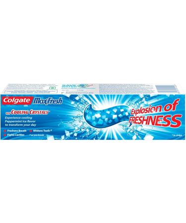 Colgate Freshness Max Fresh Toothpaste - 150 G (Buy 3 Get 1 Free Peppermint Ice) (5.2 Ounce) - Buy Online on GoSupps.com