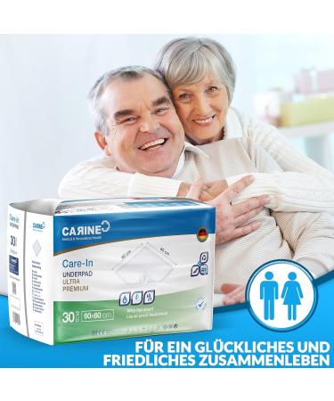 Premium Disposable Incontinence Documents - 30 Pack (60x60cm 1000ml) - Waterproof & Highly Absorbent Medical Bed Pads - Buy Online on GoSupps.com