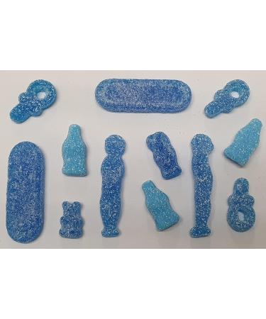 Fizzy Electric Blue Mix Sweets VEGAN (200G) - Buy Online on GoSupps.com