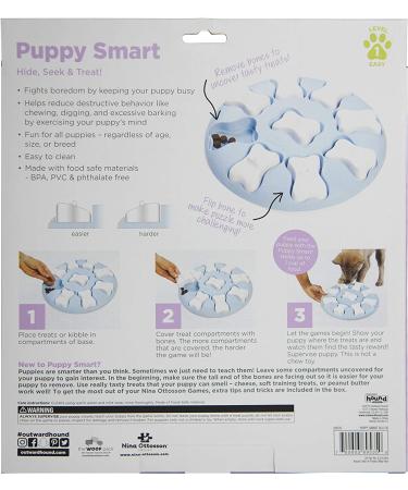 Nina Ottosson Dog Treat Puzzle by Outward Hound | Engaging Interactive Toy - Buy Online on GoSupps.com