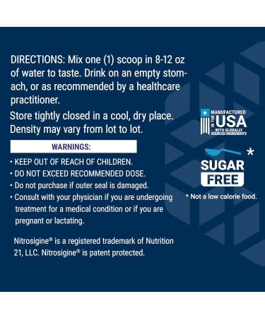 Life Extension NitroVasc Boost Blood Flow Supplement Nitric Oxide Support Heart Health Cardiovascular Support L-arginine Gluten-Free Non-GMO Vegetarian 1 Scoop 30 Servings - Buy Online on GoSupps.com