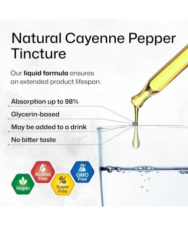 BIO KRAUTER Cayenne Tincture 2 Fl. Oz. & Uric Acid Support 60 Gummies - Buy Online on GoSupps.com