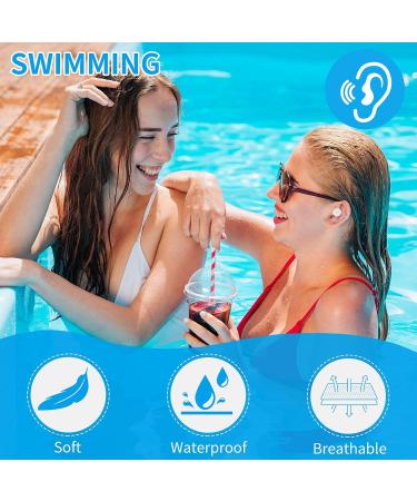 60 Waterproof Ear Covers for Shower & Swimming | Ear Protectors & Ear Plugs for Water Sports - Buy Online on GoSupps.com