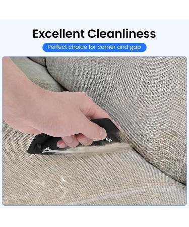Jewyow Mini Animal Hair Remover - Effective Brush for Couch Carpet Sofa & Furniture | Ergonomic Design | Best Pet Hair Remover - Buy Online on GoSupps.com