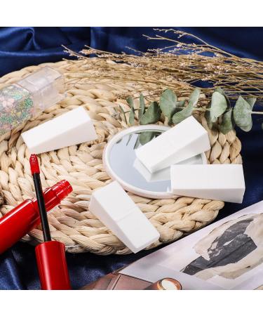 24 Pieces Triangle Make-Up Sponges | Washable Small Sponges for Liquid & Cream Foundation | White Makeup Applicators - Buy Online on GoSupps.com