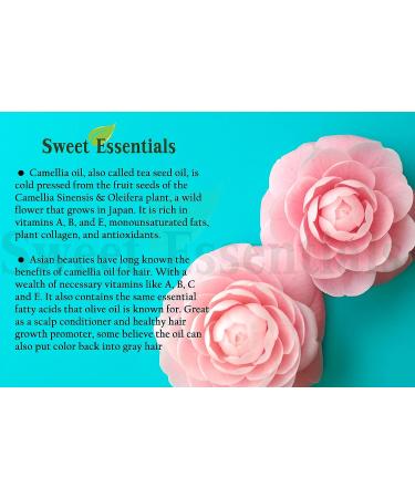 Organic Camellia Seed Oil from Japan - 8oz Bottle | 100% Pure & Organic for Hair & Skin | Japanese Beauty Oil - Buy Online on GoSupps.com